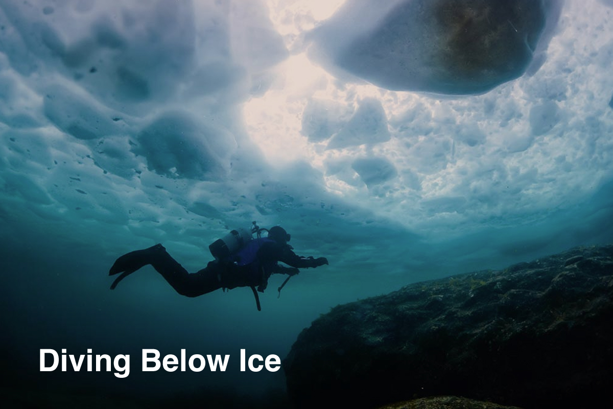 Diving Below Ice