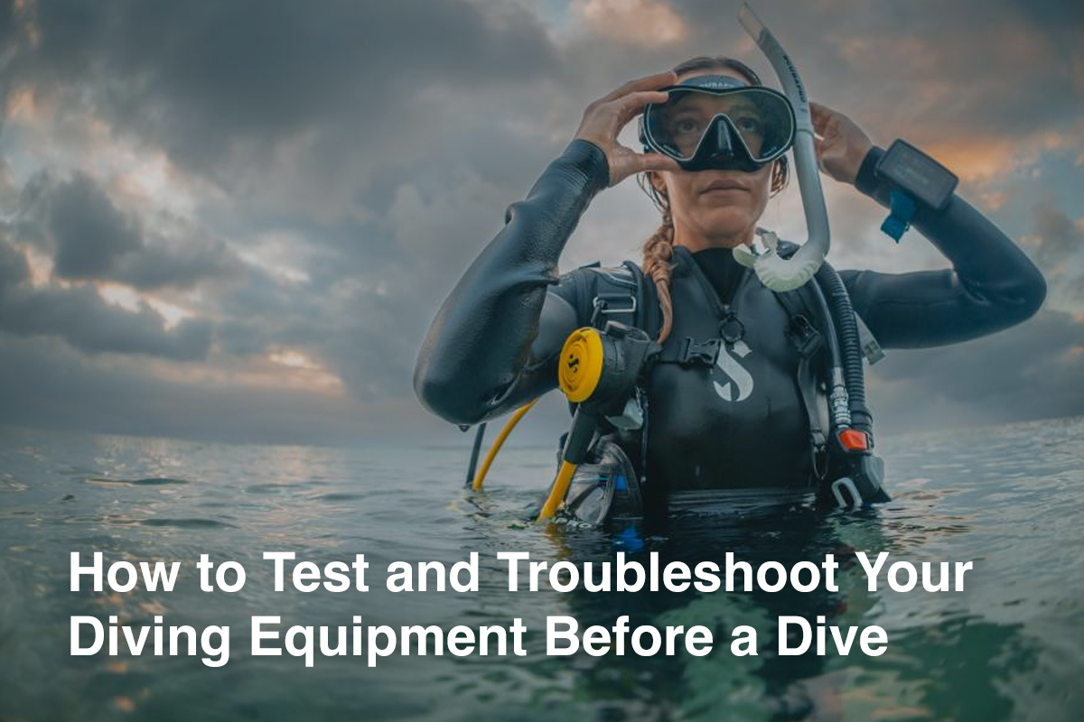 How to Test and Troubleshoot Your Diving Equipment Before a Dive