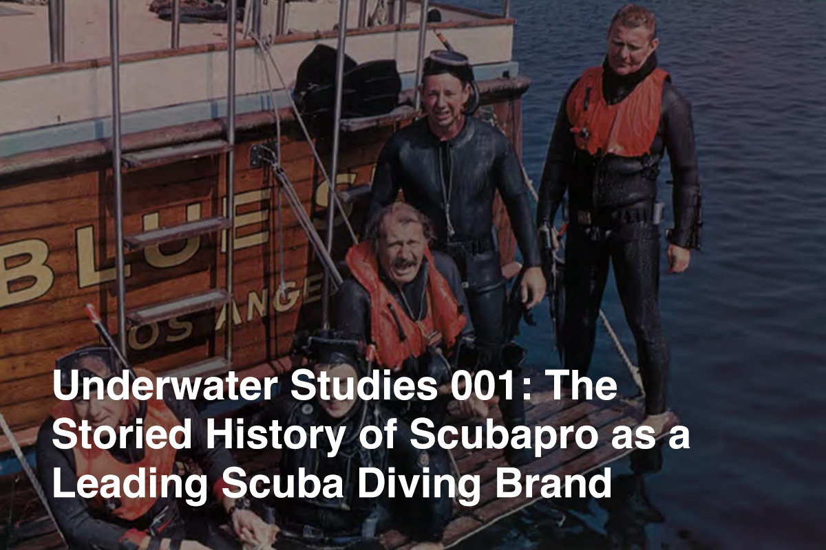 Underwater Studies 001: The Storied History of Scubapro as a Leading Scuba Diving Brand
